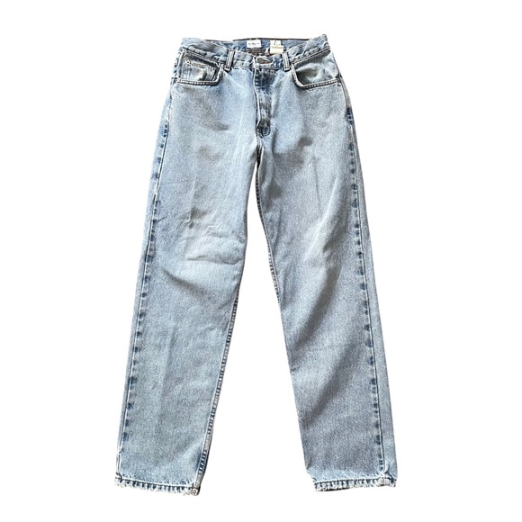 Calvin Klein Other - 👖 Vintage 90s Calvin Klein Light Wash Tapered Jeans 30 USA Made Unisex
